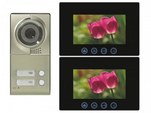 Video-Tuersprechanlage-Touchscreen-Monitor